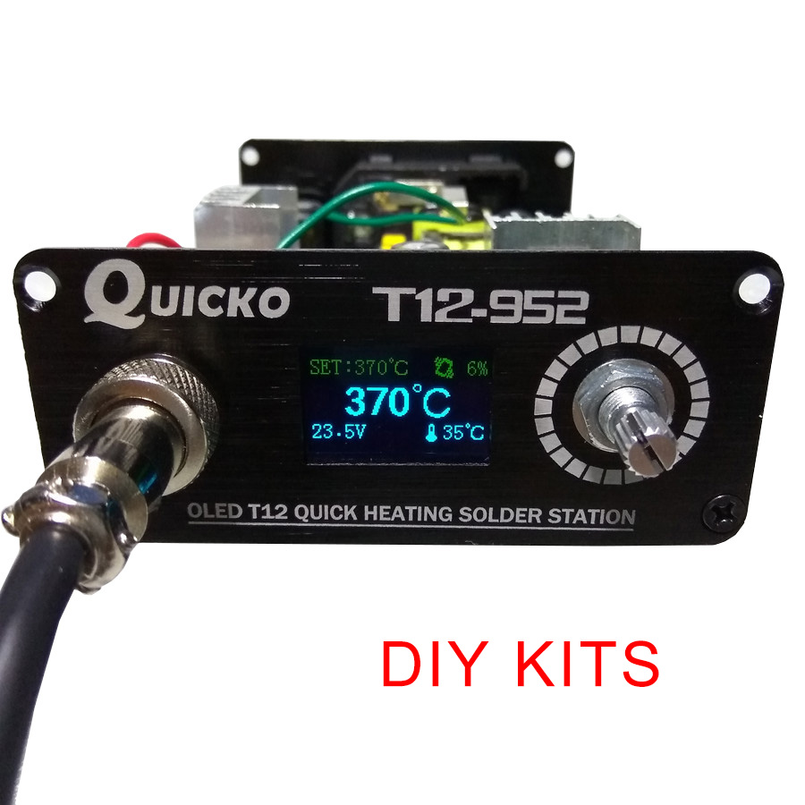 Soldering Station T12 Oled - T12 STC-OLED havya DIY parça kitleri