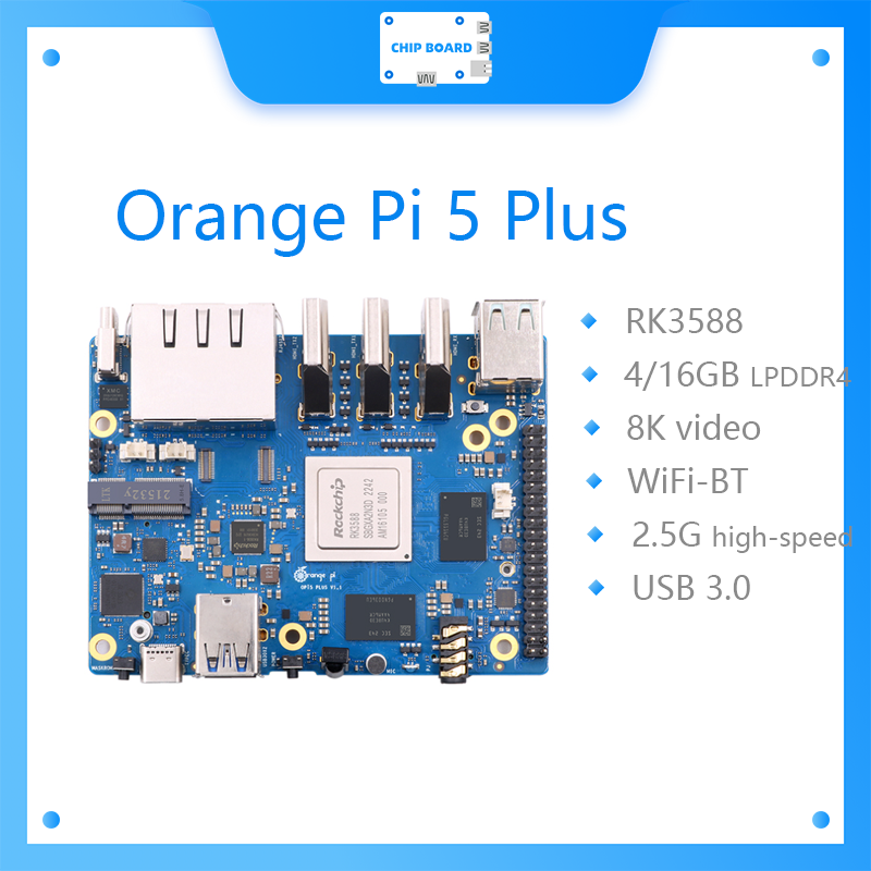 Orange Pi 5 Plus Tek Kartlı Bi - Orange Pi 5 Plus 16Gb incelemesi ve fiyatı